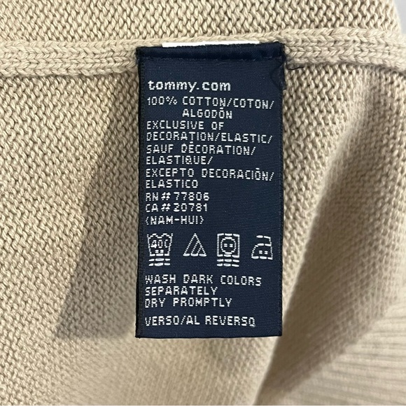 2007 Vintage Tommy Hilfiger Sweater Vest - 100% Cotton - Picture 6 of 7
